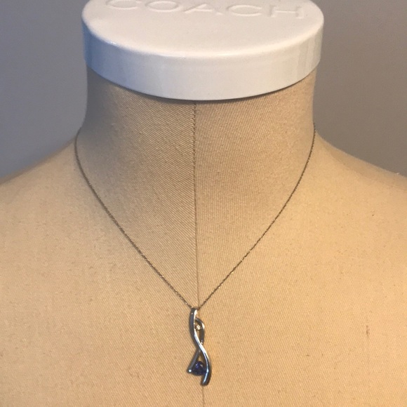 Jared sapphire necklace. - Picture 2 of 5